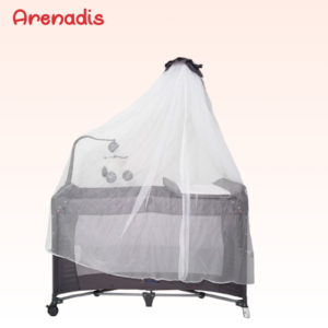 Lit Parc Cododo Confort – Gris Foncé